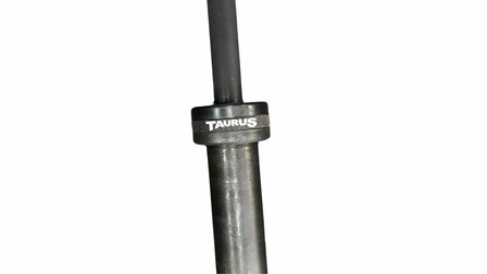 Taurus Premium halterstang 50 mm zwart staal | Barbell halter
