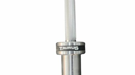 Taurus Premium halterstang 50 mm zwart staal | Barbell halter