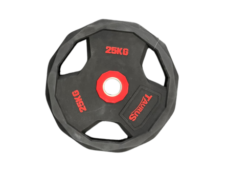 Taurus Polyurethaan Halterschijven 50 mm Pro - 10 kg t/m 25 kg
