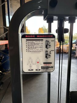 Body solid Pro Back Machine