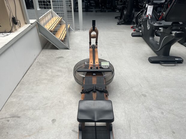 Waterrower Roeitrainer Notenhout + Smartrow en Tablethouder
