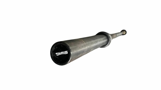 Taurus Premium halterstang 50 mm zwart staal | Barbell halter