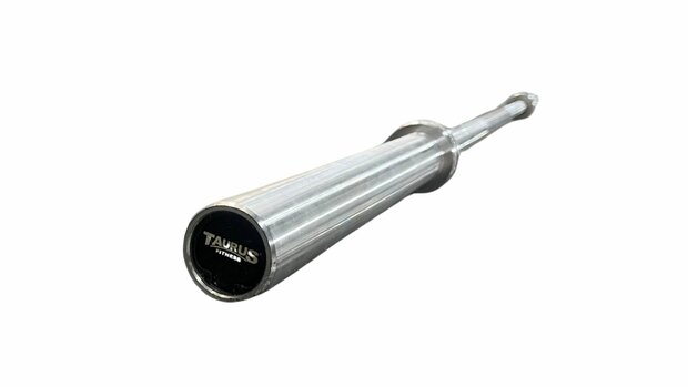 Taurus Premium halterstang 50 mm zwart staal | Barbell halter