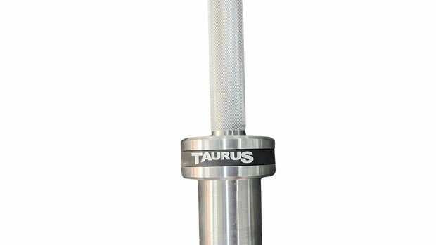 Taurus Premium halterstang 50 mm zwart staal | Barbell halter