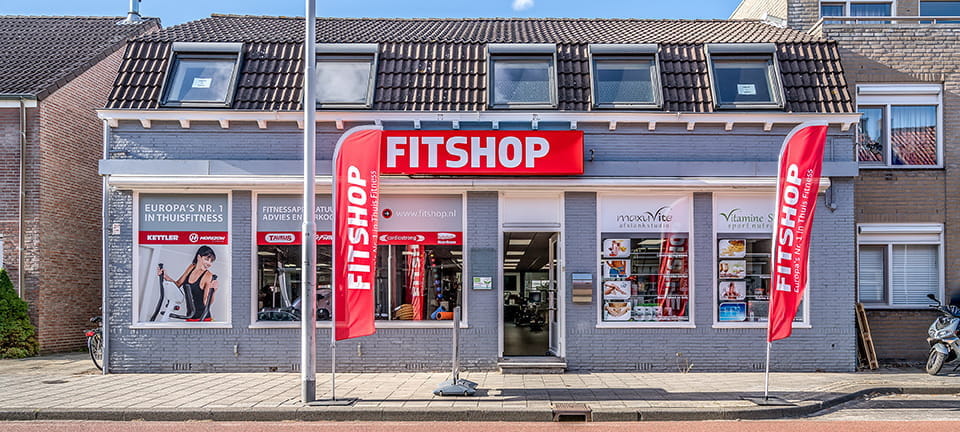Afbeelding van de Fitness-Dump showroom in Eindhoven