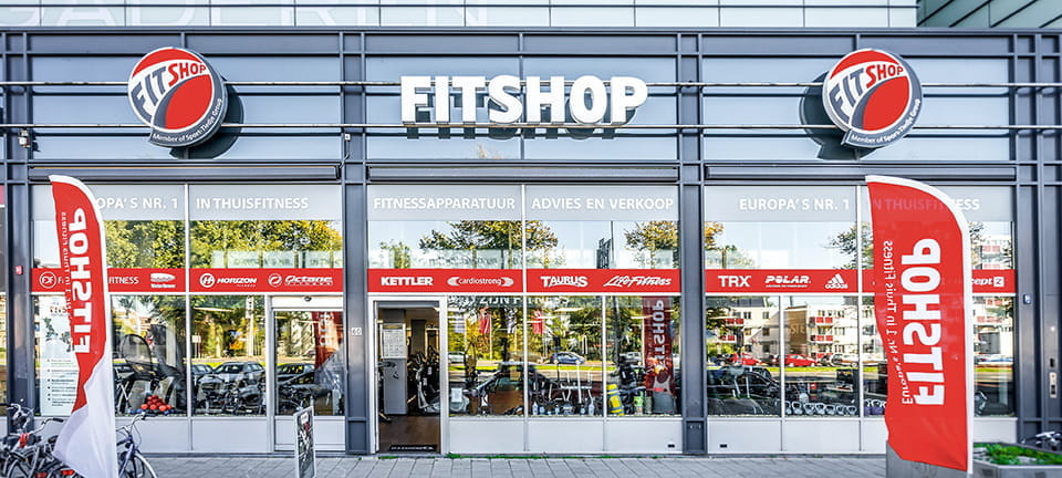 Afbeelding van de Fitshop showroom in Rotterdam
